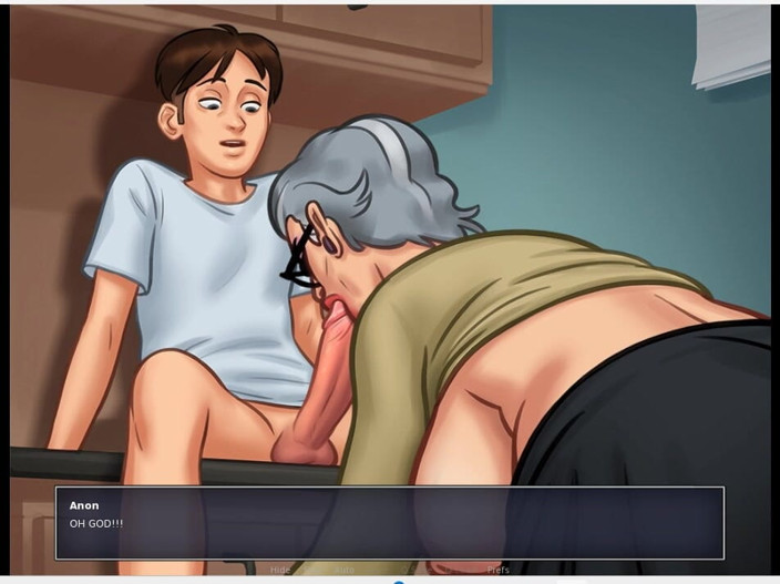 XXX Games Bunk: Summertime Saga Gameplay GILF Sex Scene and Gloryhole Blowjob
