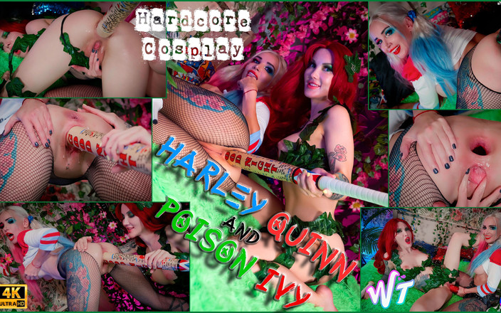 Ksu Colt: Harley Quinn e la velenosa ivy in un cosplay hardcore