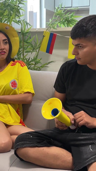 My Latina Best Friend Is Waiting for Me Without Underwear and Betting Her Wet Pussy if Her Team Wins. 2026 World Cup Special!