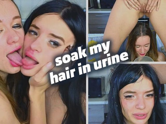 Soaked Hair with Urine (Margo & Alisa)