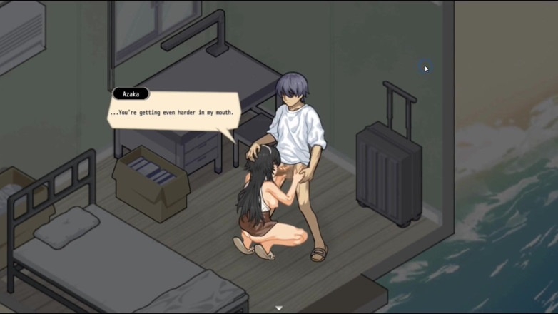 NSFWOtaku: Hentai Game - Umi No Le Ntr Story - GF Paizuri and...