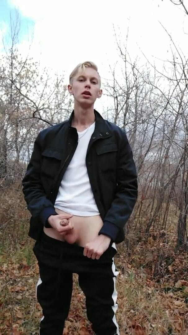 Dick Boys Studio: Handjob in the park
