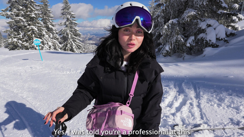Nikky Dandelion: Ski Instructor Fucks Sexy Tattooed Girl in Doggy Style After...