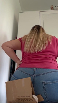 Giantess Fart Butt Crush on Cardboard House