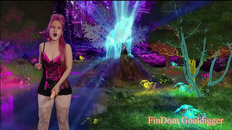 FinDom Goaldigger: JOY enjoy cum eating