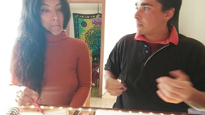 DragonGalaxy11: Murid remaja terangsang berhubungan seks dengan guru