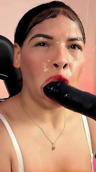 Garganta Profunda En Maraton Duro  Final Feliz Semen En Mi Cara Bonita