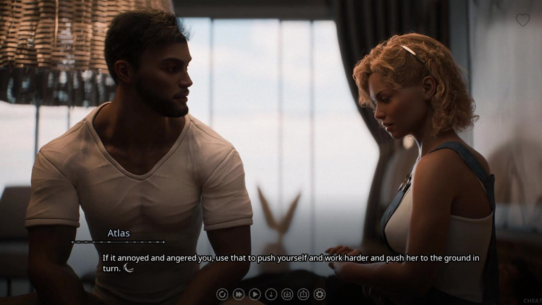 3D Cartoon Porn: セブン・レルムズ28:ジーナの初めてのフェラチオとアトラスとの壁の叩き