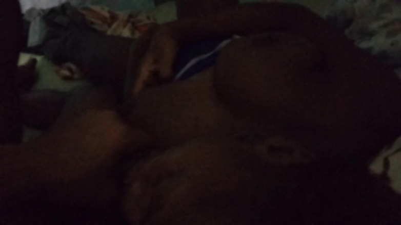 Mastermeat1: 자지 늦은 밤 게토 후드랫 괴물을 빨아주는 흑누나 Thot 입에 거대한 사정