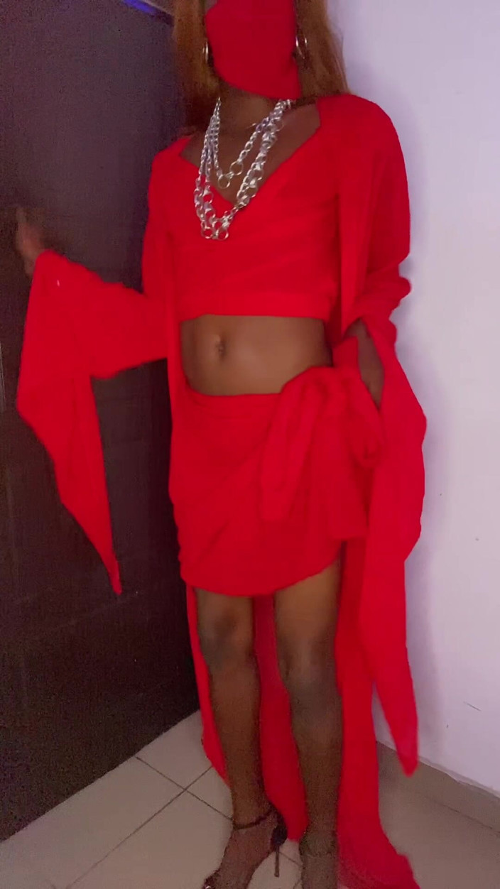 Cilia Hung: The Lady in Red with Carrot