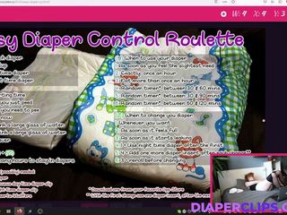 Nicole White: Diaper roulette – diaper challenge