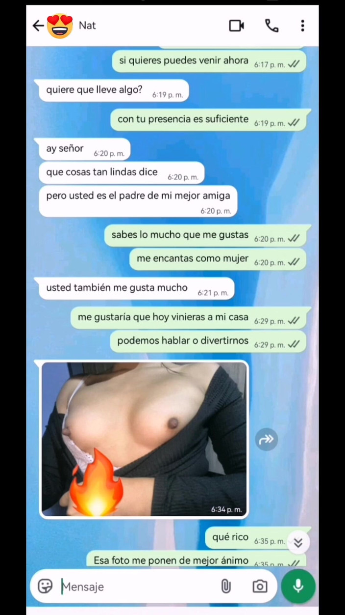 Natasha Caseros: Hot Chat with My Stepdaughter's Friend