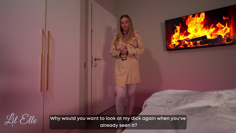 Lil_Elle: Versehentlich sex mit der stiefschwester meiner echten dicken titten-freundin - Lil...