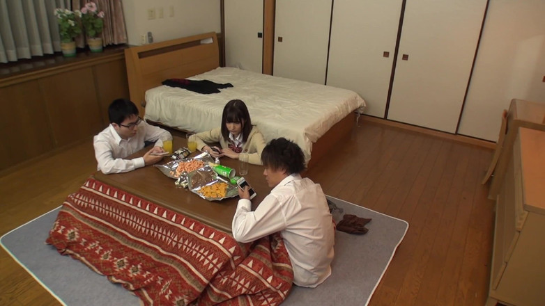 DOC channel: PT3 Sneaking around in a kotatsu and playing pranks on...