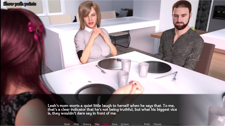 JAE Studio: Freeloading Household #13 Leah tidak dapat menyimpan agak apabila Ive mengongkeknya