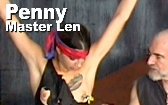 Picticon bondage and fetish: L Penny &amp;amp; Master Len Bdsm bita i porażona prądem