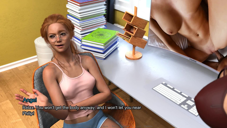 Futavision: Angel's love: ragazza carina nel suo modo di trasformarsi in...