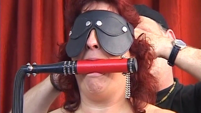 Bangora clips: Busty Redhead MILF Endures Heavy Pussy Clamps