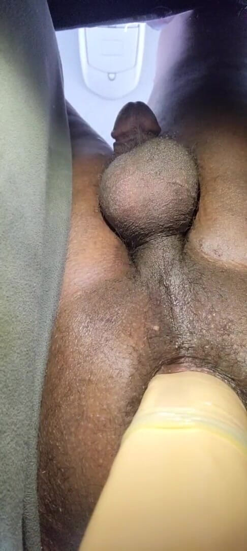 Truestarr: Bottom View Public Sex with 12in Cock