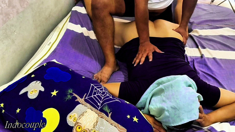 Indo Couple: A sensual massage parlor where a sexy girl in a...