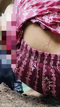 Village Indian Outdoor Risky Outdoor Fucking with My Hot Maid