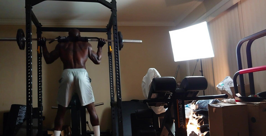 Hallelujah Johnson: İtiş günü egzersizi Jeremiah McPherson ya da Hallelujah Johnson bu...