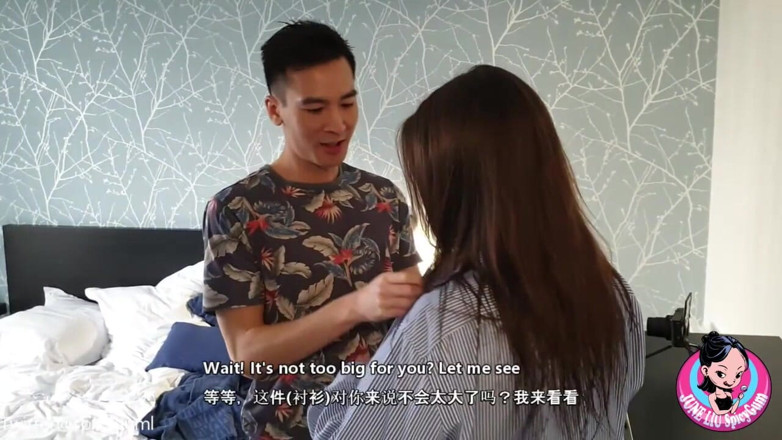 SpicyGum: Wang Sen-AMWF-Help my sexy neighbor! Spanish hottie Anastasia first time...