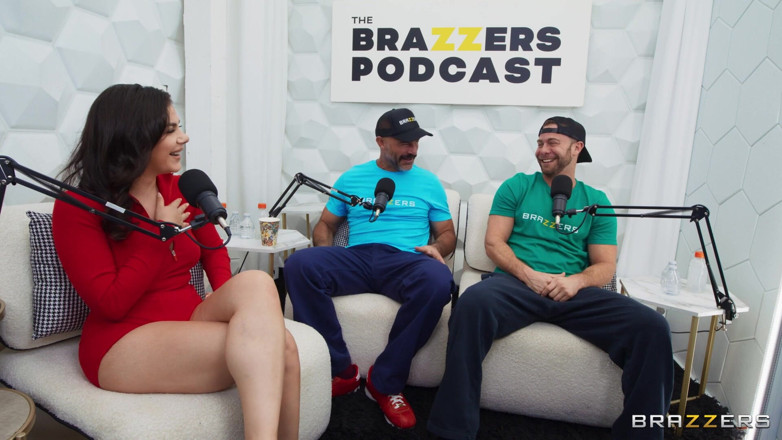 BRAZZERS: Brazzers - Valentina Nappi Takes Two Cocks After Podcast