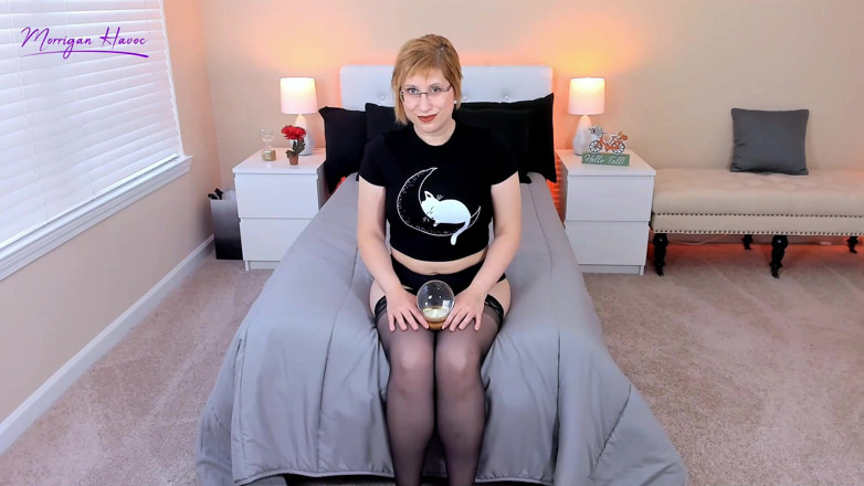 Morrigan Havoc: My crystal ball told me you have a tiny cock