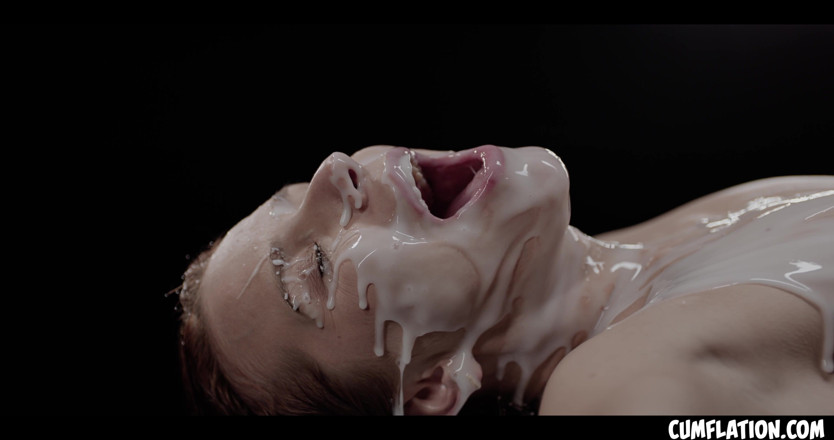 Cumflation: Éjaculation : Clémence Audiard
