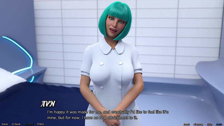 AVN Teller: Закованная в космосе No02 - возбужденная черная девушка Zarah ждет меня в моей постели