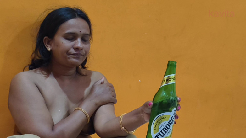 Kavita _zawazawi: Indická desi Marathi Kavita a Tatya si užívají šukání z ložnice...