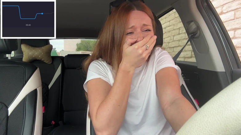 Nadia Foxx: Braless Pit Stop in the Drive Thru with My Lush...