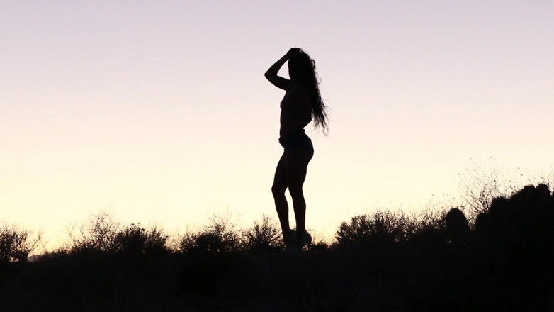 Pervy Studio: Sunset body posing