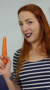 Liz, a Vegan in Her Intimate Life.
