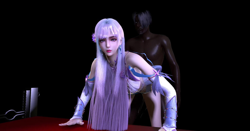 Why fuck so hard: 3D Cute Cosplay Babe Ubrana w gorącą sukienkę uprawia seks...