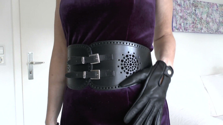 Lady Victoria Valente: Wide, Tight Belts Part 81 - Lady Victoria Valente