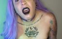 Emma Ink: Did you like me with this purple hair and jerking...