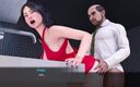Porngame201: Afaceri cu moda - # 7 Monica se fute în toaletă și suge pula - joc 3d