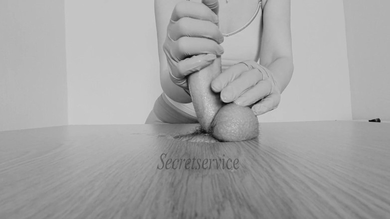 Secretservicecb: Sexy gloryhole handjob