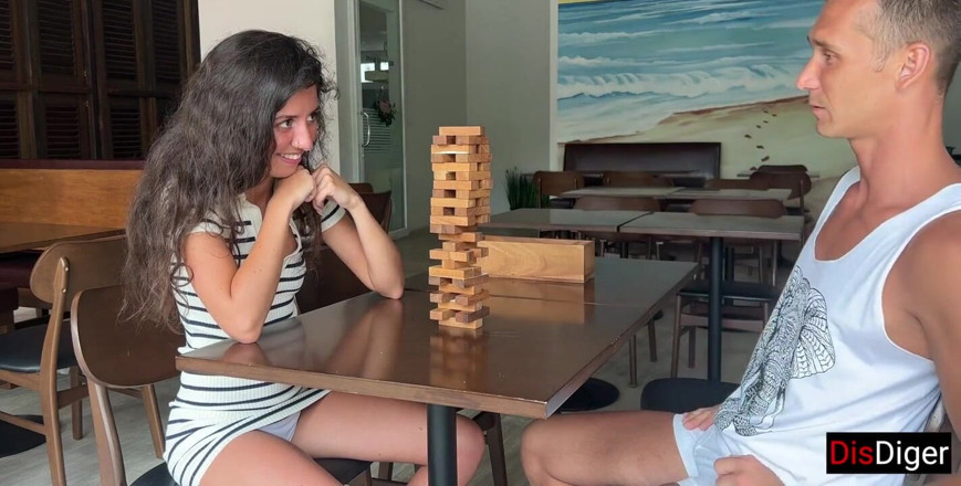Dis Diger: Girlfriend Lost Her Anal in a Jenga Game and Was...