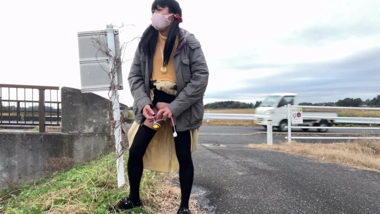 megu2002: Auto-treinamento nº 33 vazando caminhada ao longo da estrada