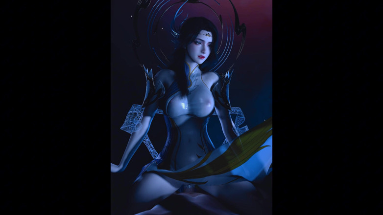 X Hentai: Dewi impian godaan Scarlet - hentai animasi 3D