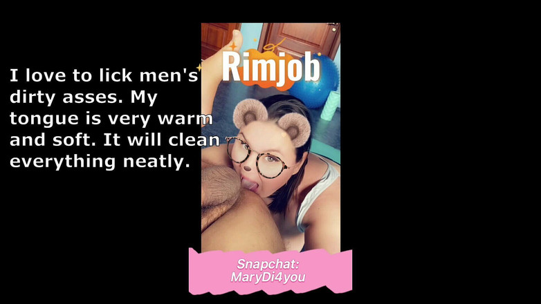 Mary Di: 阴道。我想用我的舌头舔一个男人的菊花。我喜欢一个男人的菊花干净，我的舌头做得很好。