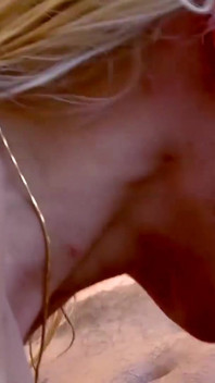 Sexy blonde milf gets dp banged outdoors