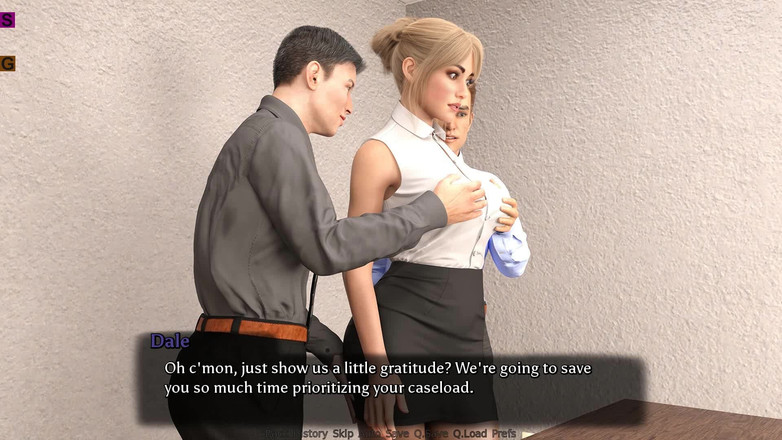 Dirty GamesXxX: 完美婚姻：已婚金发女郎和性感的办公室荡妇 - 第51集