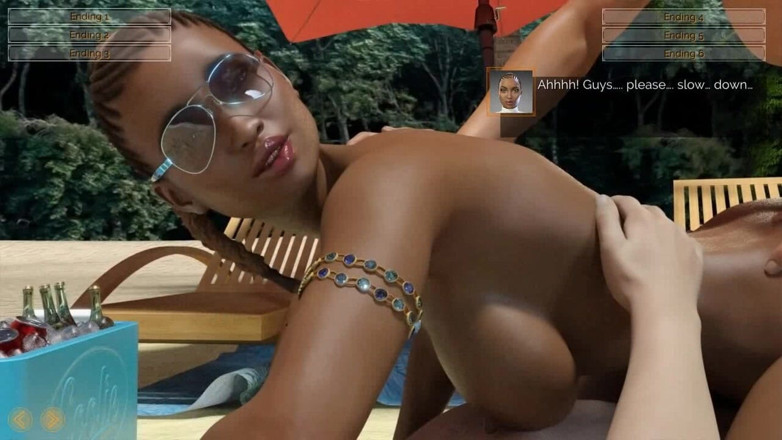 Dirty GamesXxX: Pernikahan yang bahagia: berbagi pacar, penetrasi ganda, dan mani muncrat...