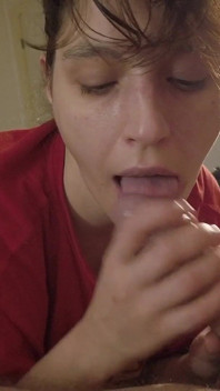 Dude, Seriously, Look How This Beauty Sucks Cock, What a Tongue
