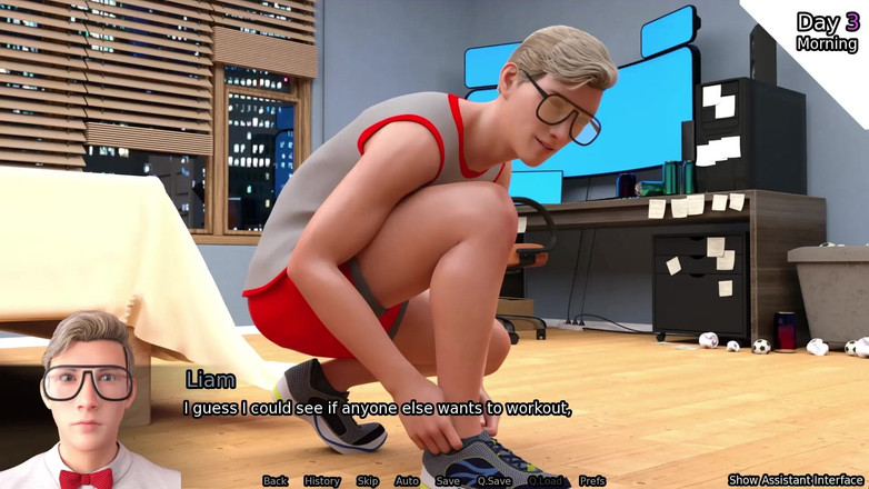 Studio-77: Sexbot steph route # 1 animované porno hraní - smíšená rasa kočička honí...