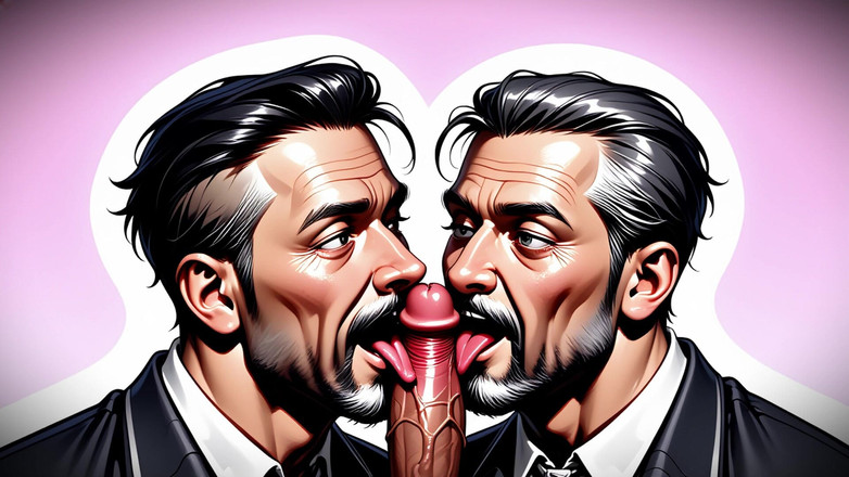 Erotic Man: Ai Porn पुरुष लंड साझा कर रहे हैं